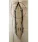 Macramé wall hanging natural cotton with beads and decorative bee