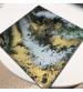 Abstract acrylic and Epoxy resin on canvas